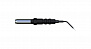 Вольфрамовый электрод-игла, изогнутый, изолированный Ø 0.5 x 3 мм, длина 35 мм например, для прецизионных разрезов кожи