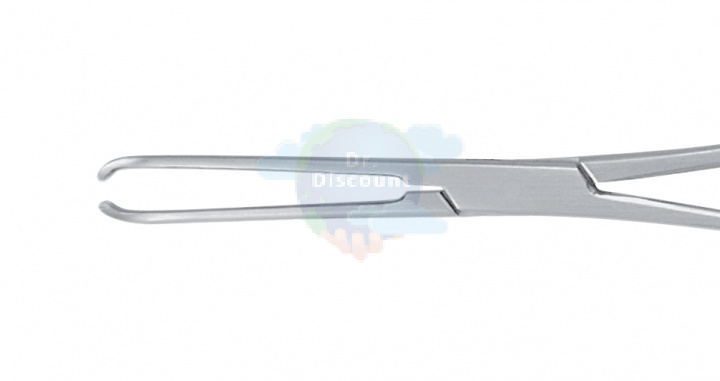 Зажим интестинальный Allis-Baby, прямой, 4x5-зубый, длина 15 см
